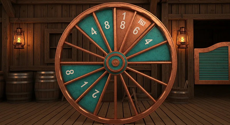 Sheriff's Wheel prize wheel